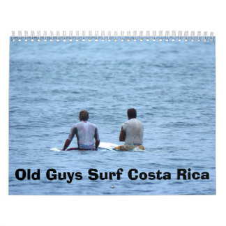 Calander, Oude jongens Surf Costa Rica Kalender