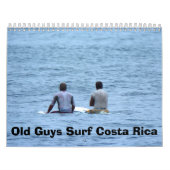 Calander, Oude jongens Surf Costa Rica Kalender (Hoes)