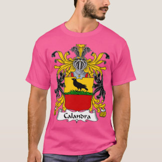 Calandra Coat of Arms Family Crest T-shirt