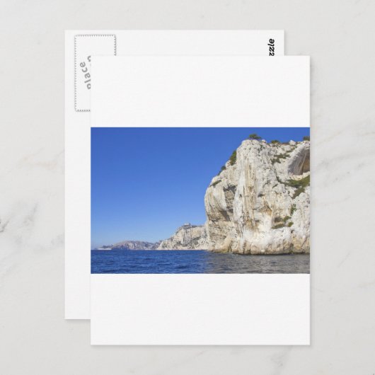 Calanken in chassis briefkaart (Voorkant / Achterkant)