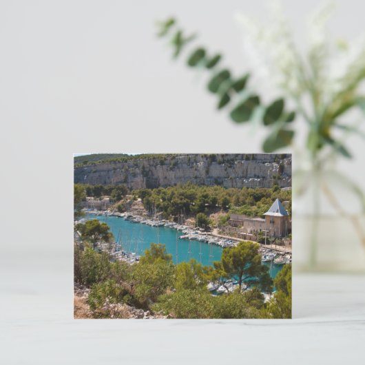 Calanque van Port-Miou Briefkaart (Staand voorkant)