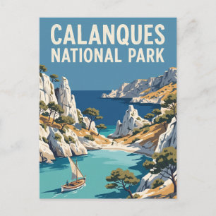 Calanques Nationaal Park Frankrijk Briefkaart
