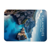 Calanques Nationaal Park Frankrijk Reizen Magneet (Horizontaal)