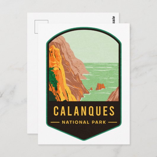 Calanques National Park Briefkaart (Voorkant / Achterkant)