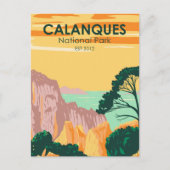Calanques National Park France  Briefkaart (Voorkant)