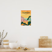 Calanques National Park France  Poster (Keuken)