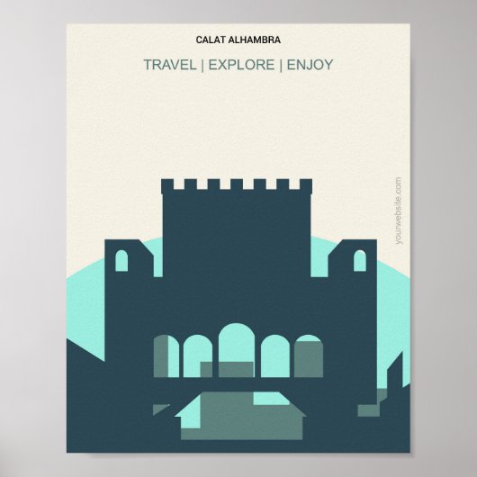 Calat Alhambra Poster (Voorkant)