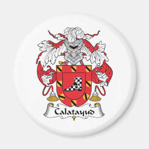 Calatayud Family Crest Magneet