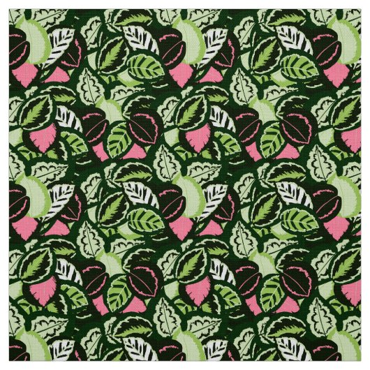Calathea-Oerwoud Stof (Swatch)