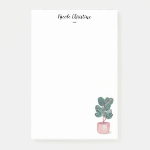 Calathea Prayer Plant AANGEPASTE IT-BEELDSCHERM Post-it® Notes