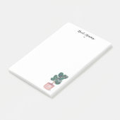 Calathea Prayer Plant AANGEPASTE IT-Notitieblok Post-it® Notes (Schuin)