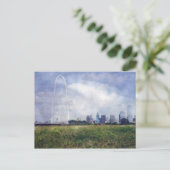 Calatrava Bridge, Dallas, Texas Briefkaart (Staand voorkant)