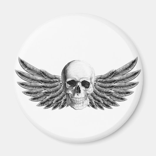 calavera1-alada magneet (Voorkant)