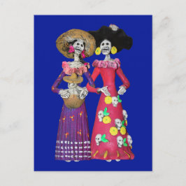 Calavera Amigas Briefkaart