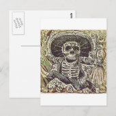 Calavera Briefkaart (Voorkant / Achterkant)