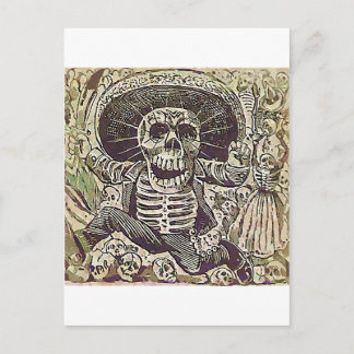 Calavera Briefkaart