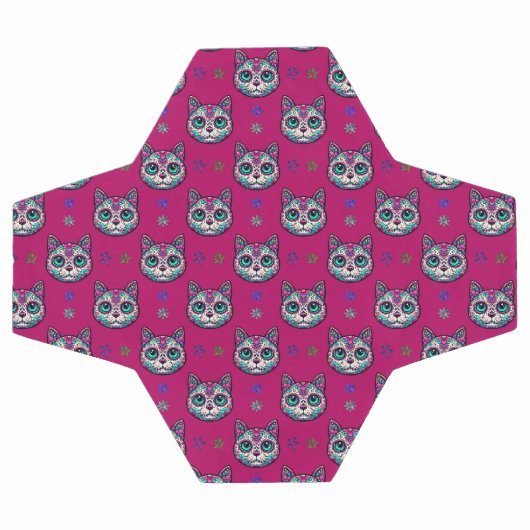 Calavera Cat Art Pattern Voetbal (Enkel)