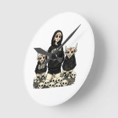 Calavera & Coo-horloge Ronde Klok (Hoek)
