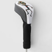 Calavera Dancer Driver Hoesje Golfheadcover (Schuin)