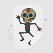 Calavera Dancer Golfhanddoek (Insitu)