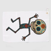 Calavera Dancer Golfhanddoek (Horizontaal)