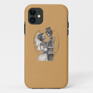 Calavera Day of the Dead Drawing Bridegroom Case-Mate iPhone Case
