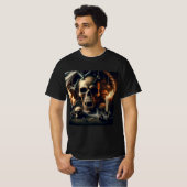 Calavera de Vampiro: Oscuridad y Elegancia T-shirt (Voorkant volledig)