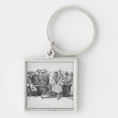 Calavera du jarabe d'outretombe" sleutelhanger (Voorkant)