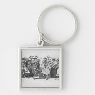 Calavera du jarabe d'outretombe" sleutelhanger