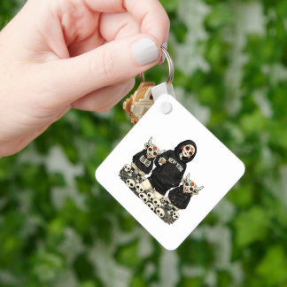 Calavera en Coo Sleutelhanger