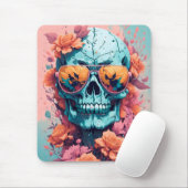 Calavera Floral Colorida Muismat (Met muis)