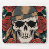 Calavera Floral Muismat (Voorkant)