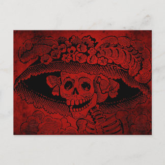 Calavera Garbancera door José Guadalupe Posada Briefkaart