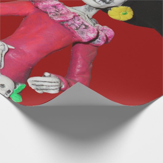 Calavera Hermanas Cadeaupapier (Hoek)