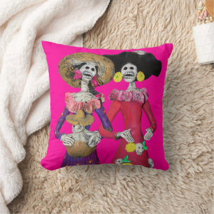 Calavera Hermanas Kussen