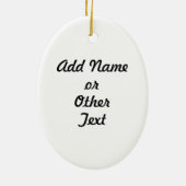 Calavera Hombre Keramisch Ornament (Achterkant)