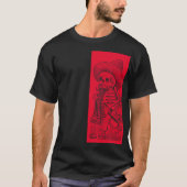 Calavera in het rood t-shirt (Voorkant)