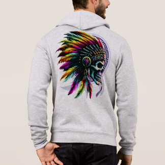 Calavera Indio Nativo Hoodie