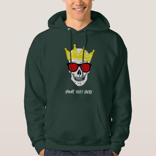 CALAVERA KONING HOODIE (Voorkant)