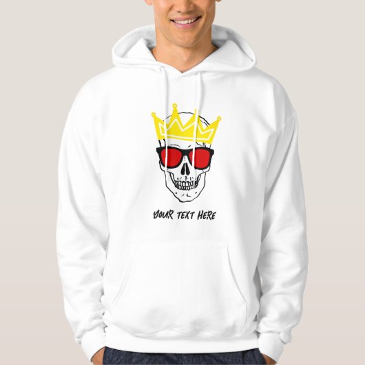 CALAVERA KONING HOODIE (Voorkant)