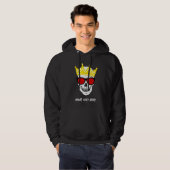 CALAVERA KONING HOODIE (Voorkant volledig)