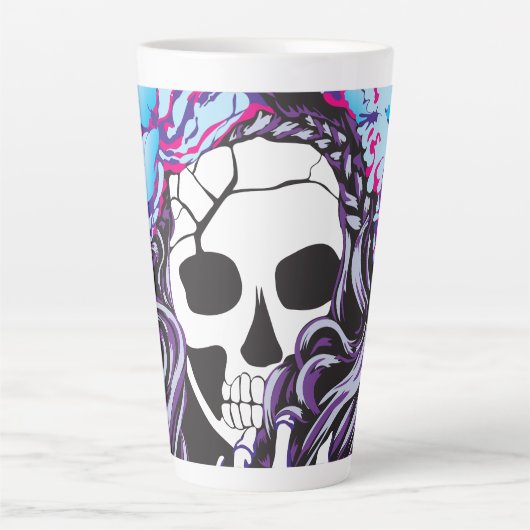 Calavera Latte Mok (Voorkant)