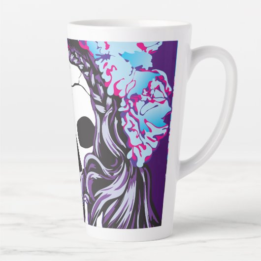 Calavera Latte Mok (Rechts)