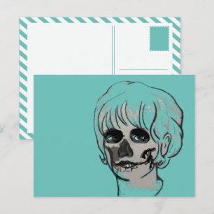 calavera mamacita briefkaart