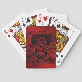 Calavera Oaxaqueña door José Guadalupe Posada Pokerkaarten