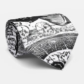 Calavera Oaxaqueña van José Guadalupe Posada 1903 Stropdas (Opgerold)