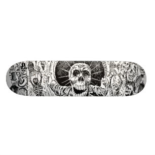Calavera Oaxaqueña van José Guadalupe Posada 190 Persoonlijk Skateboard