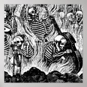 Calavera of Artists and Artisans c. Mexico in de j Poster (Voorkant)