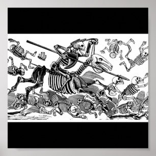 "Calavera of Don Quixote" ongeveer begin jaren '00 Poster