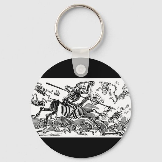 "Calavera of Don Quixote" ongeveer begin jaren '00 Sleutelhanger (Voorkant)